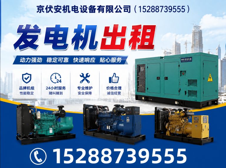中卫发电车租赁展示图